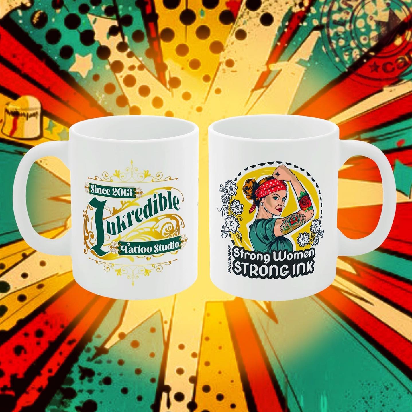 Inkredible Mug - Strong Women